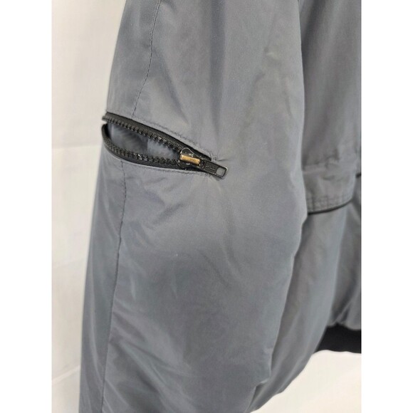 Retro 90's Outer Sport Sportswear Grey Jacket Warm Up Hiking - Picture 6 of 10